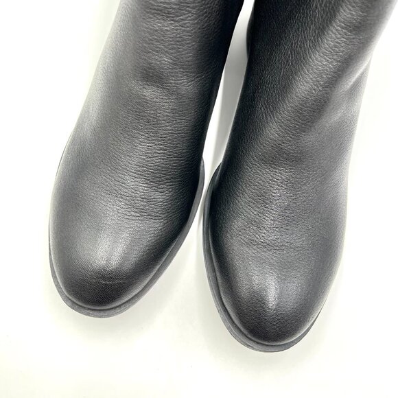 Kenneth Cole Womens Size 9 Levon Black‎ Leather Chelsea Ankle Boots Shoes - Picture 3 of 12